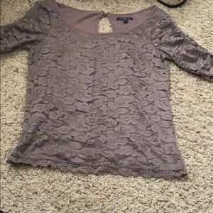 Purple floral TShirt